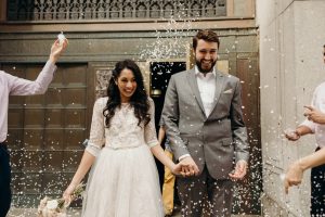 meher + alex / new york city city hall wedding - lauren spinelli photo co