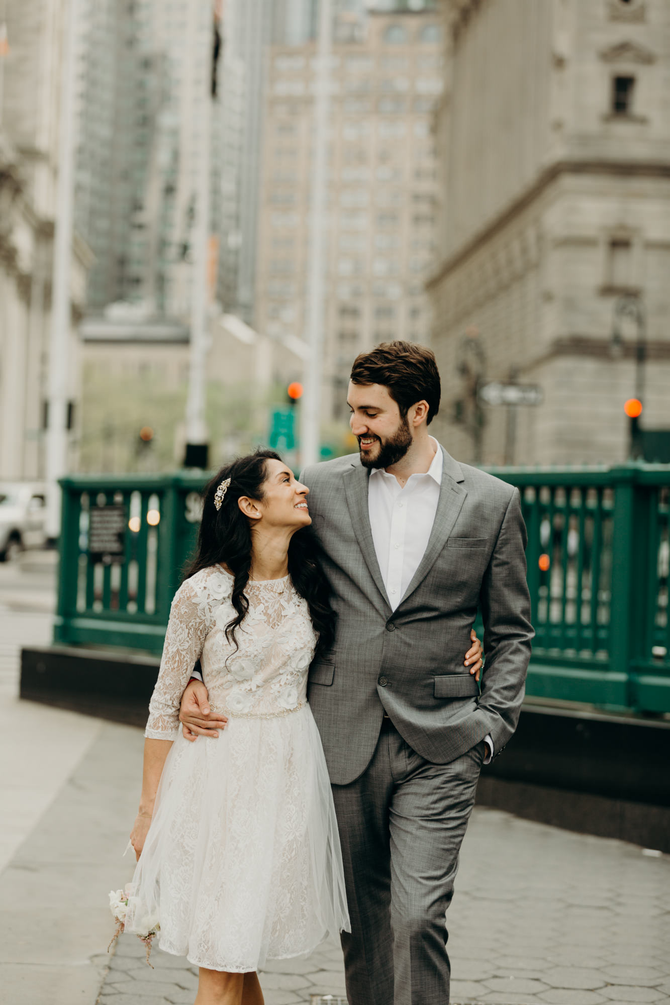 new york city city hall wedding photographer
