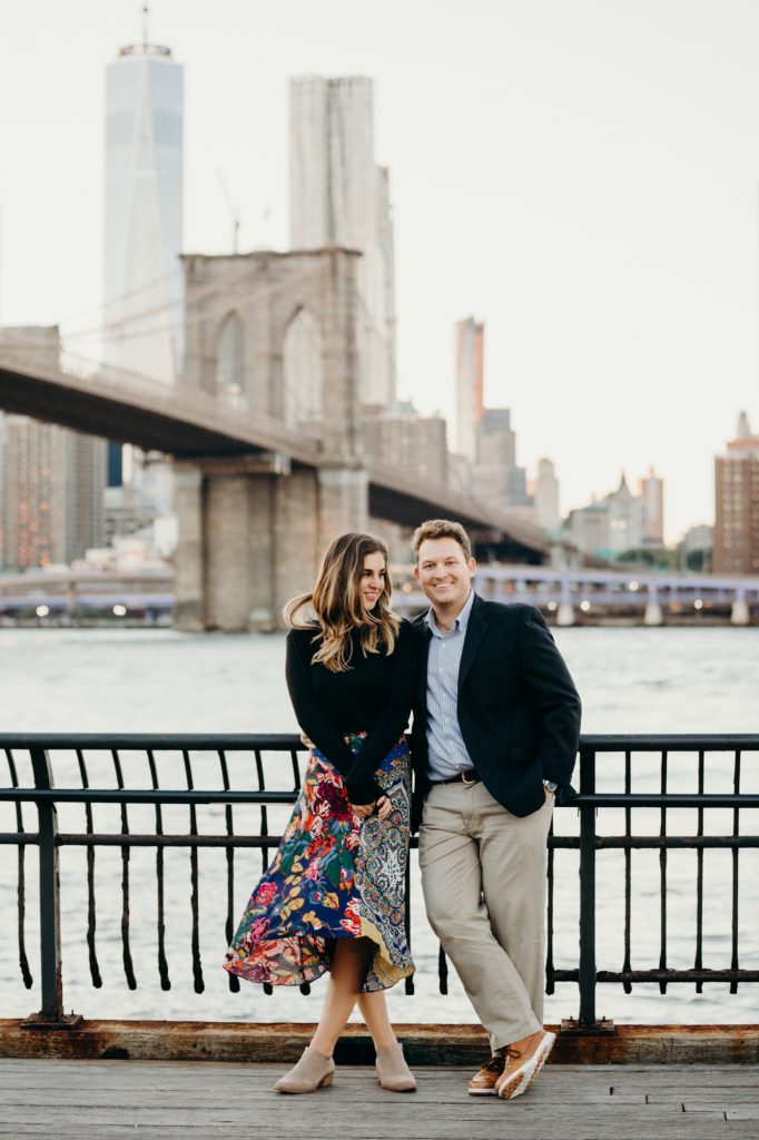 brooklyn bridge park, new york city wedding photographer