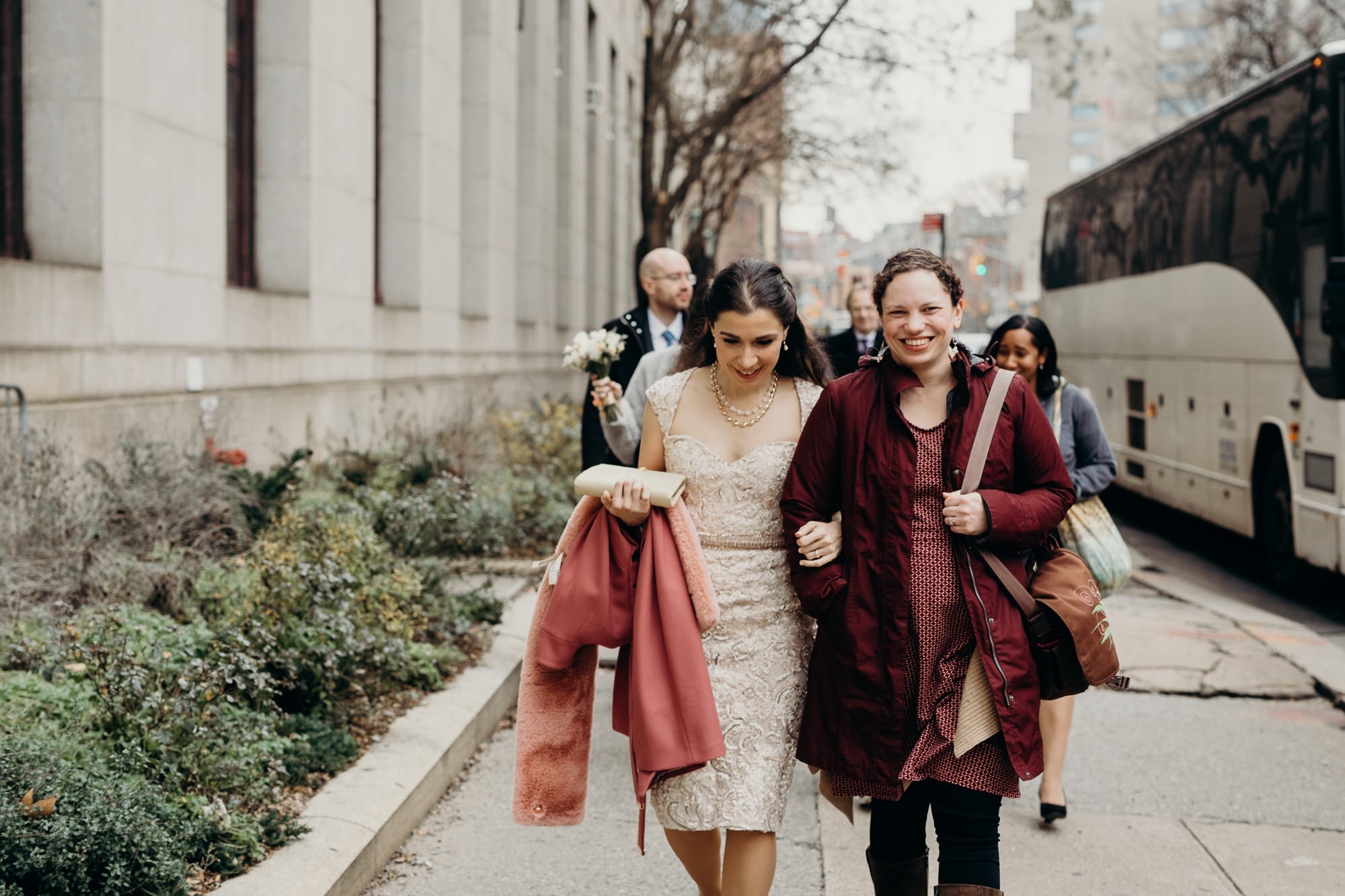 new york city city hall wedding photography / lauren spinelli photography