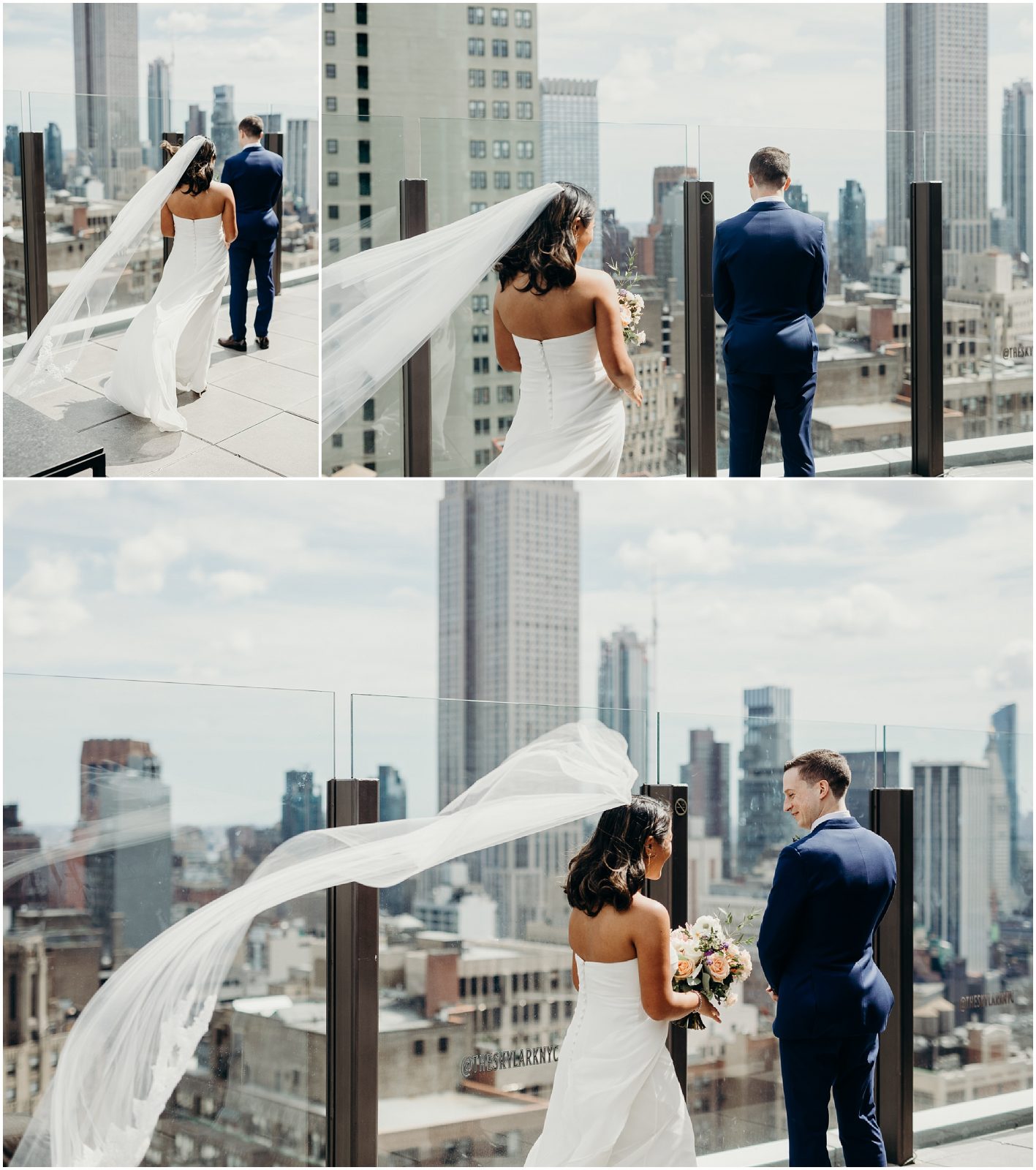 marjorie + brad // the skylark, new york city wedding - lauren spinelli ...