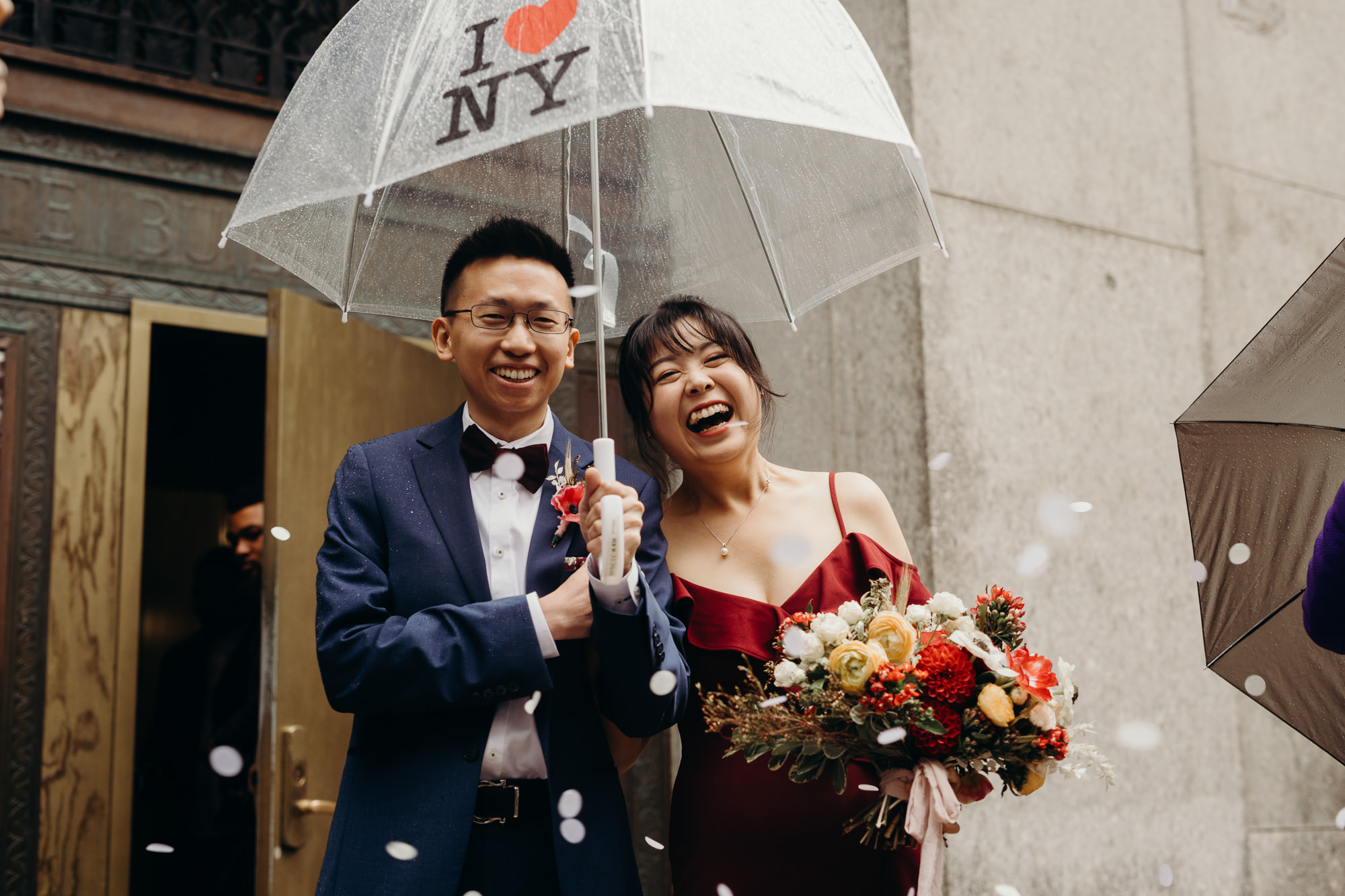 nyc, new york city, manhattan city hall wedding photos