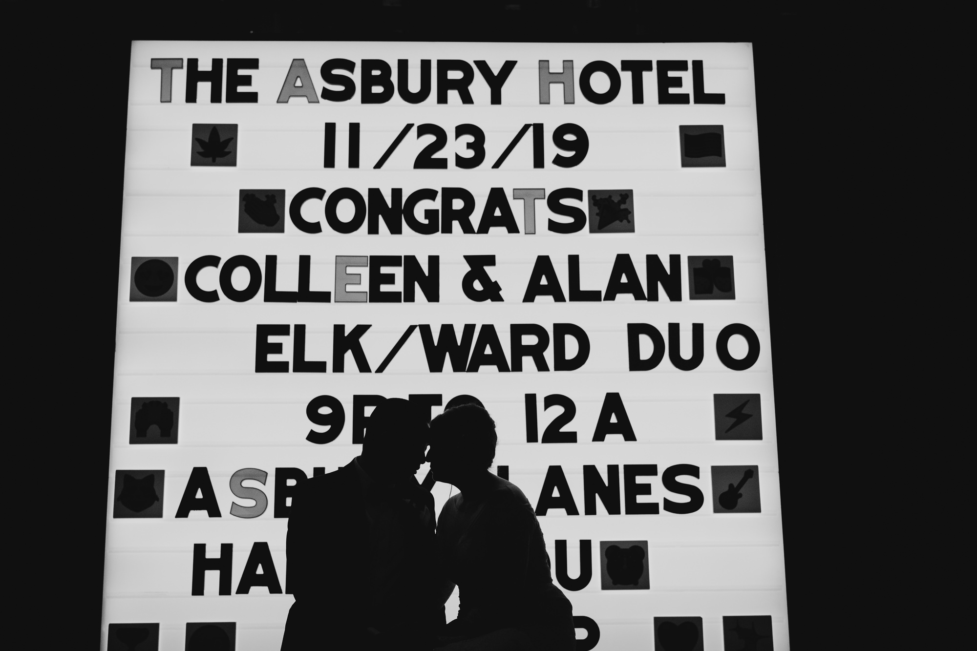 asbury hotel wedding photos, asbury hotel wedding