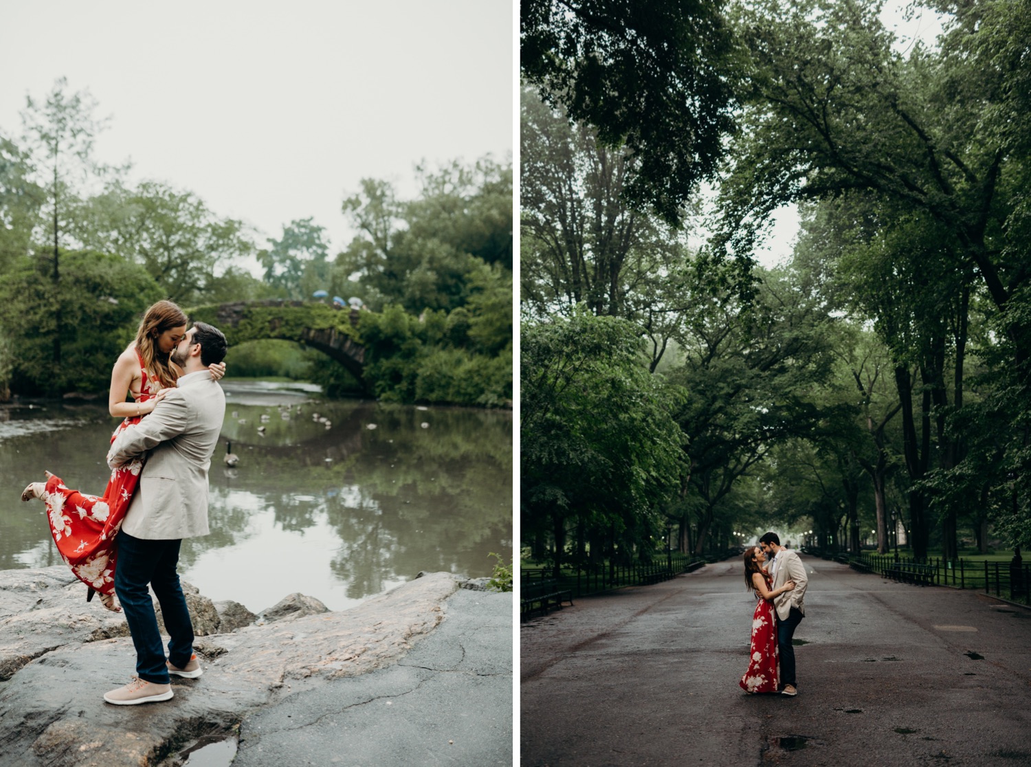 nyc, central park engagement photos