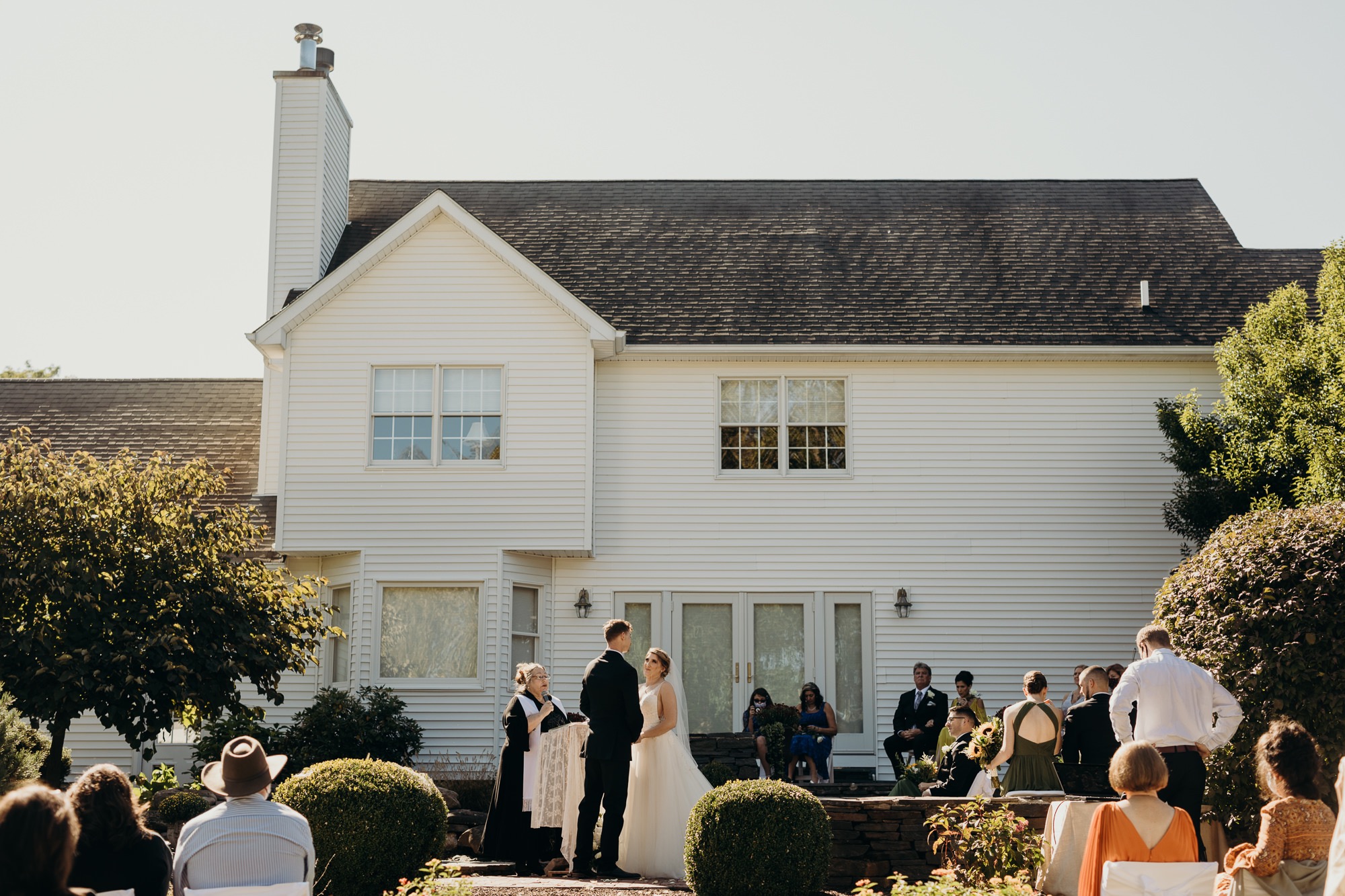 backyard wedding photos, upstate new york wedding photographer, candid wedding photos